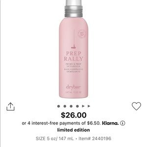 FULL SIZE Drybar Prep Rally